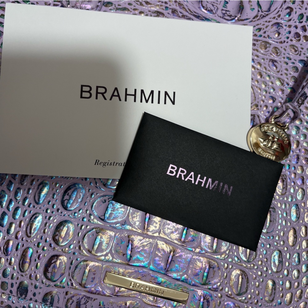 Brahmin Ashlee Tote Violet Wonderland Melbourne - Picture 8 of 9